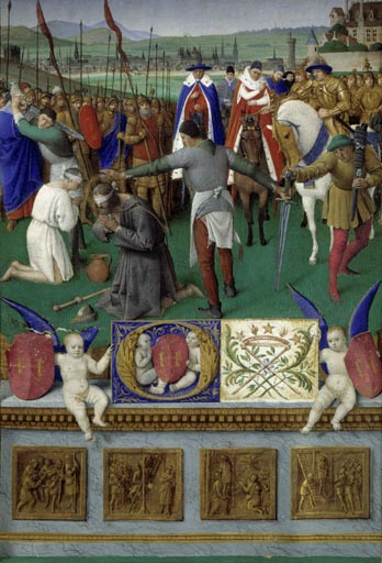 Die Marter des Apostels Jakobus Maior de Jean Fouquet