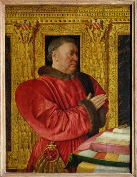 Portrait of Chancellor Guillaume Jouvenel des Ursins (d.1472) de Jean Fouquet