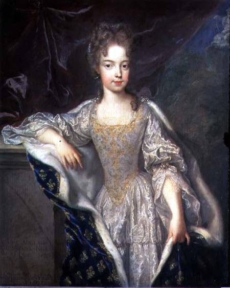 Portrait of Adelaide of Savoy (b.1685) de Jean François de Troy