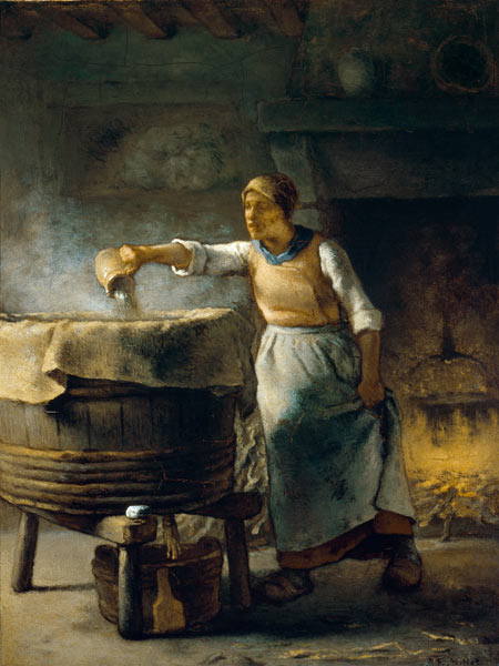 The washerwoman. de Jean-François Millet