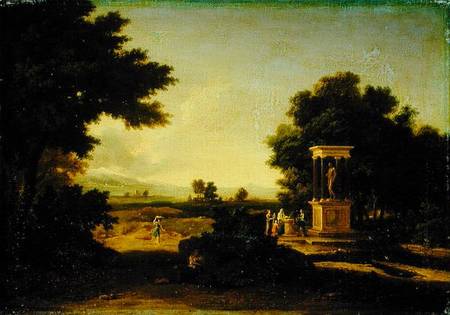 Idyllic Landscape de Jean-François Millet