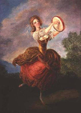 Dancer with a Tambourine