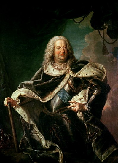 Stanislas Lesczinski (1677-1766) King of Poland de Jean Girardet