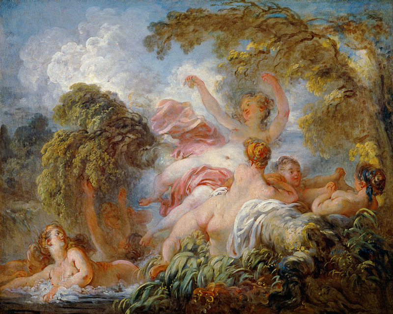 The Bathers de Jean Honoré Fragonard