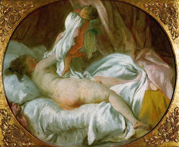 The Chemise Removed or The Lady Undressing de Jean Honoré Fragonard