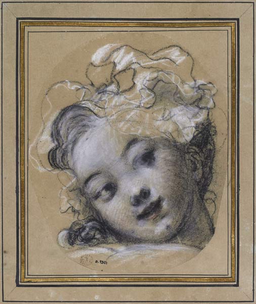 Girl with Bonnet de Jean Honoré Fragonard