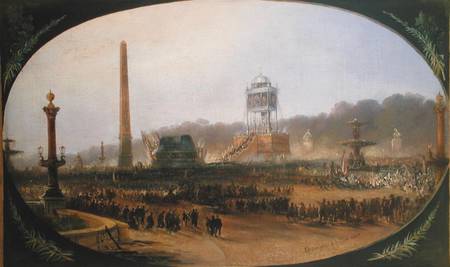 Funeral of the Victims of June 1848 de Jean-Jacques Champin