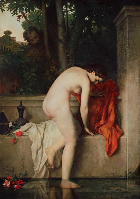 Chaste Susanna, or Susanna Bathing de Jean-Jacques Henner