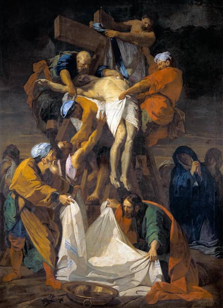 El descenso de la cruz de Jean Jouvenet