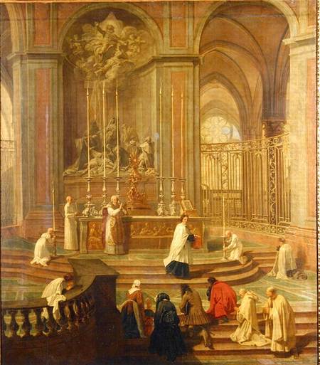 The Mass of Canon Antoine de La Porte or, The Altar of Notre Dame de Jean Jouvenet
