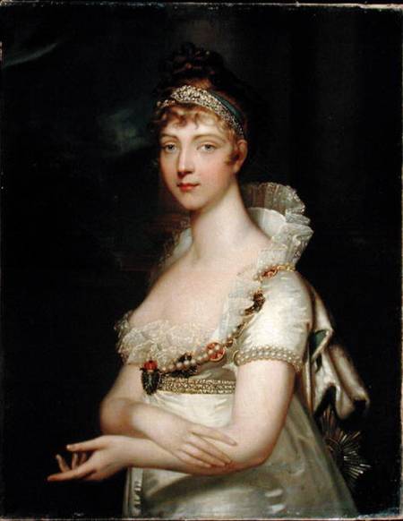 Empress Elizabeth Alexejevna (1779-1826) de Jean Laurent Mosnier