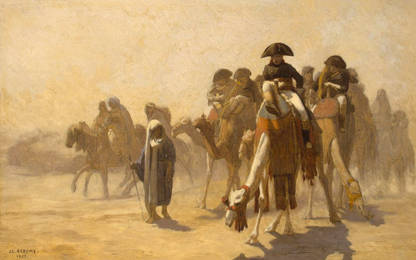 Napoleon in Egypt de Jean-Léon Gérome
