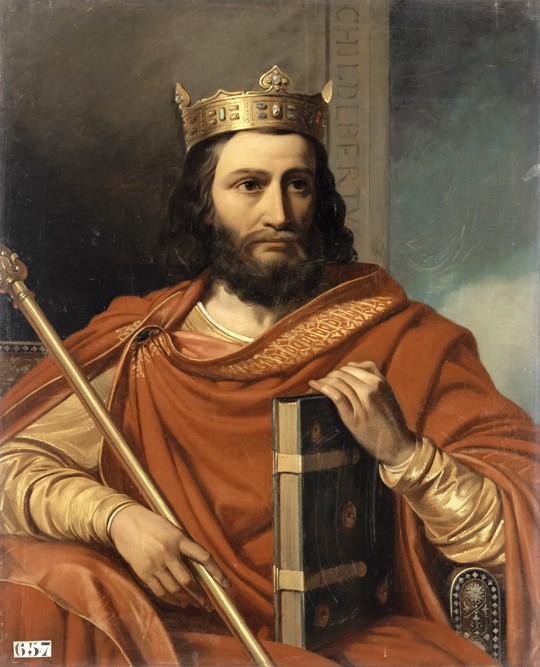 Childebert I, King of the Franks de Jean Louis Bezard