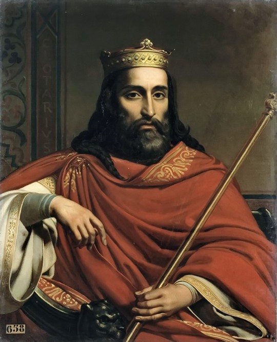 Chlothar I, King of the Franks de Jean Louis Bezard