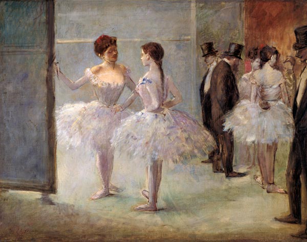 Dancers in the Wings at the Opera de Jean Louis Forain