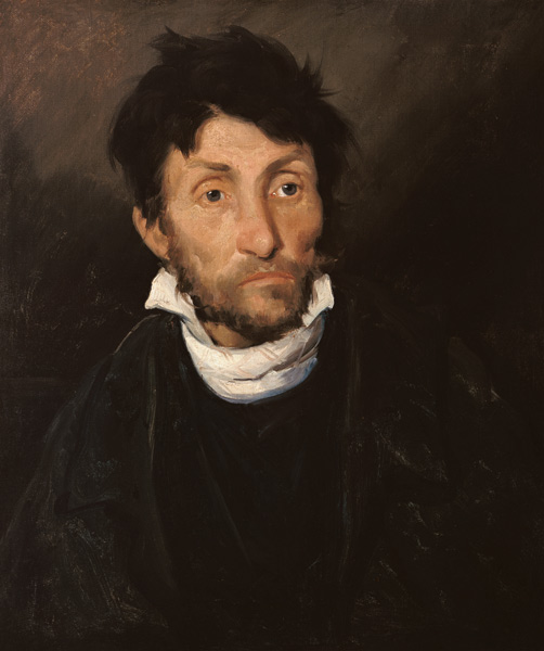 Picture a mentally ill (monomaniacal thief, klepto de Jean Louis Théodore Géricault