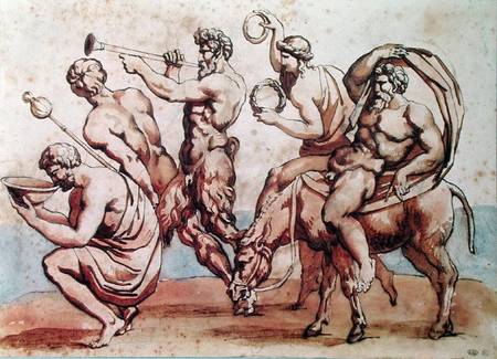 Bacchanal de Jean Louis Théodore Géricault