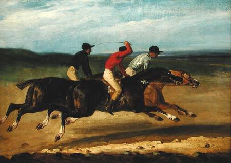 The Horse Race de Jean Louis Théodore Géricault