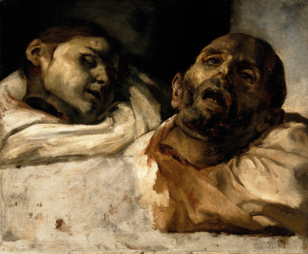 Heads of the Executed de Jean Louis Théodore Géricault