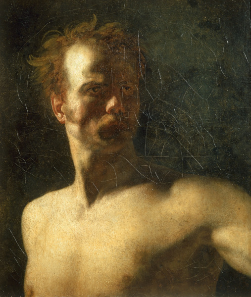 Study of a Man de Jean Louis Théodore Géricault