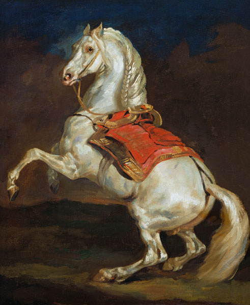 Napoleon's Stallion, Tamerlan de Jean Louis Théodore Géricault