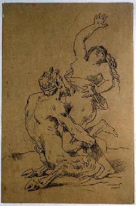 Nymph and Satyr