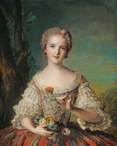Portrait of Madame Louise de France (1737-87) at Fontevrault de Jean Marc Nattier