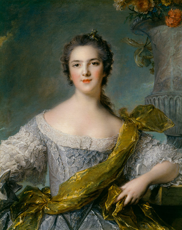 Victoire de France (1733-99) at Fontevrault de Jean Marc Nattier