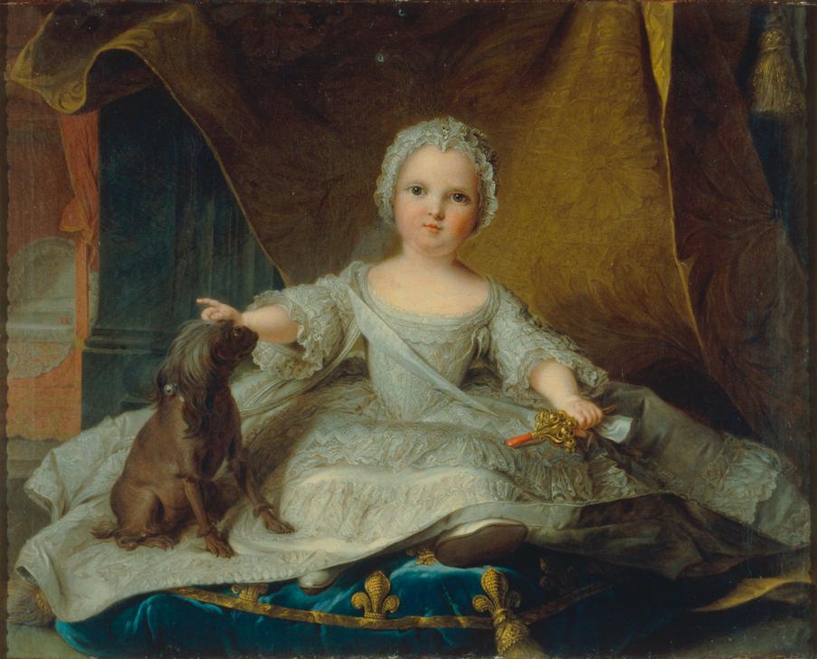 Portrait of Marie Zephyrine of France de Jean Marc Nattier