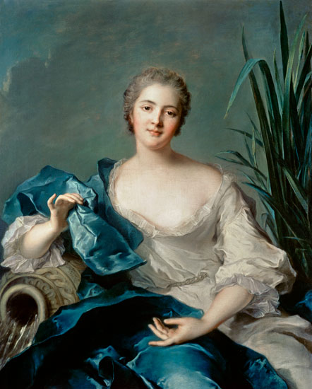 Madame Marie-Henriette Berthelot de Pleneuf de Jean Marc Nattier