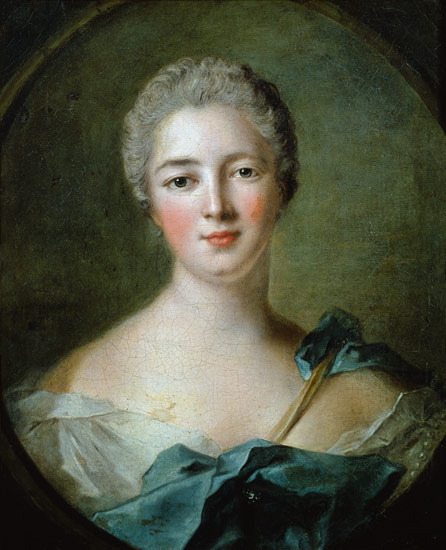 Madame de Pompadour (1721-64) de Jean Marc Nattier