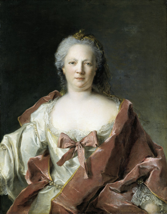 Portrait of Anna Elisabeth Leerse de Jean-Marc Nattier