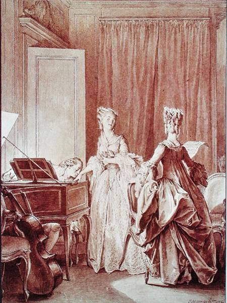 The Harpsichord de Jean Michel the Younger Moreau