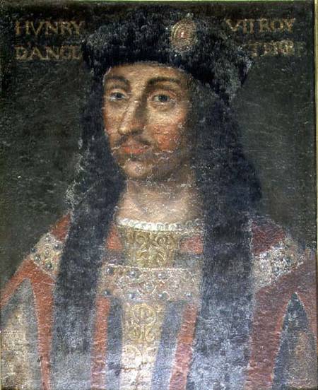Portrait of Henry VII (1457-1509) de Jean Mosnier