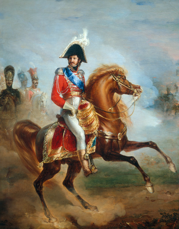Joachim Murat ( 1767-1815) on Horseback de Jean-Pierre Franque