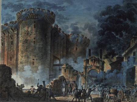 The Taking of the Bastille de Jean-Pierre Houel