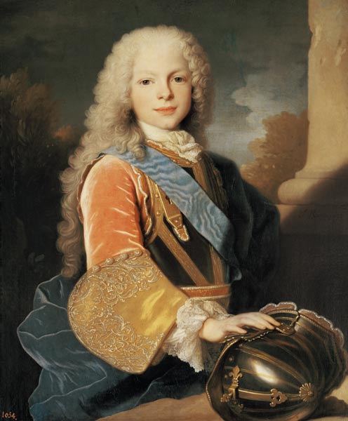 Portrait of Ferdinand de Bourbon and Savoy (1713-59) Prince of Asturias de Jean Ranc