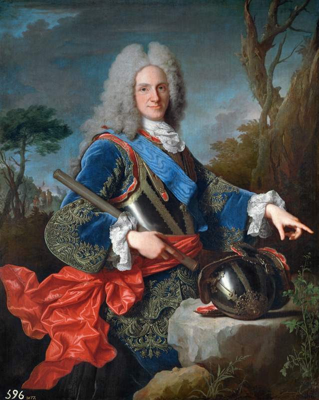 Portrait of Philip V (1683-1746) de Jean Ranc
