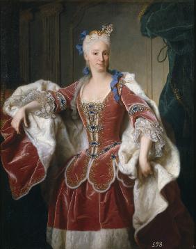 Portrait of Elisabeth Farnese, Queen consort of Spain
