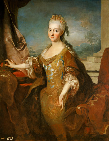 Portrait of Louise-Elisabeth d'Orleans (1709-42) de Jean Ranc