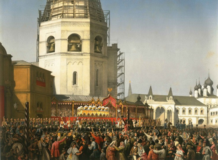 Procession after the Coronation de Jean Sorieul