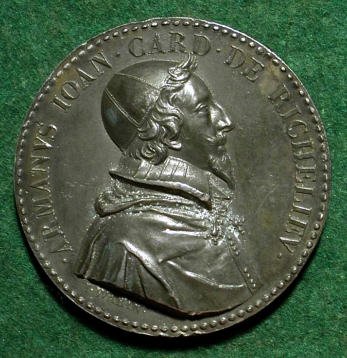 Medal Cardinal de Richelieu de Jean Warin