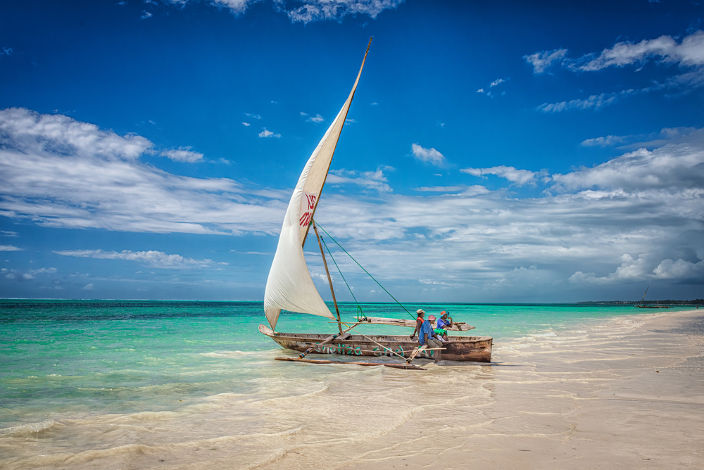 Zanzibar dhow de Jeffrey C. Sink
