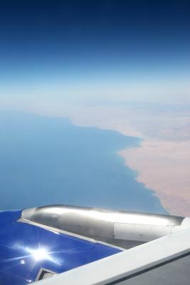 Suezkanal von oben de Jenny Sturm