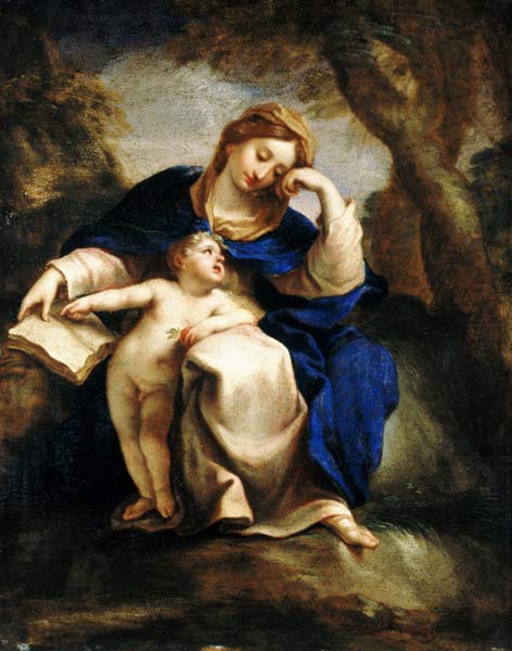 Madre de Dios y el niño Jesús de Jerzy Eleuter Szymonowic-Siemigowski