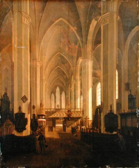 Interior view of St. John's Church in Hamburg de Jess Bundsen