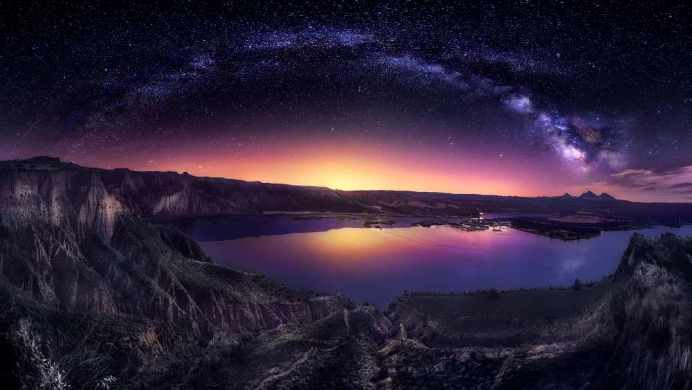 Milky way over Las Barrancas 2016 de Jesus M. Garcia