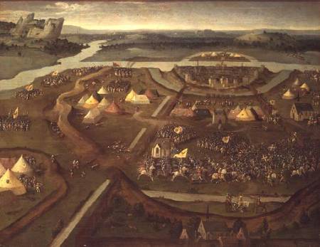 The Battle of Pavia in 1525 de Joachim Patinir