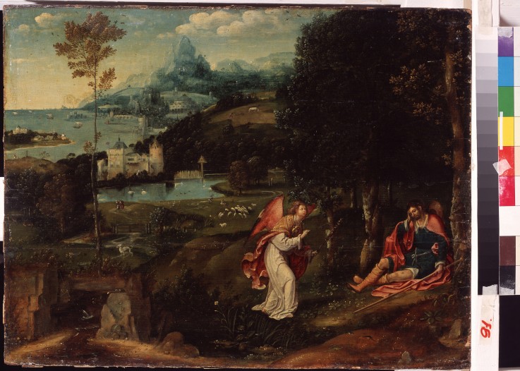 Landscape with the Legend of Saint Roch de Joachim Patinir