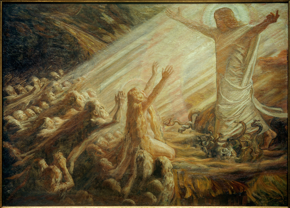 Christus im Reich der Toten de Joakim Skovgaard
